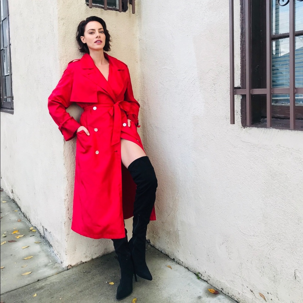 Vintage Perry Ellis Raincoat